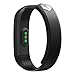 moreFit Fitness Tracker, Slim Touch Screen Activity Health Tracker Wearable Pedometer Smart Wristband (Slim HR Black)