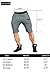 EU Men's Gym Workout Shorts Running Bodybuilding Short Jogger(Black US L/Tag 2XL)