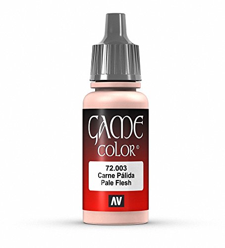 Vallejo Game Color Pale Flesh Paint, 17ml