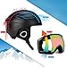 Odoland Snow Ski Helmet and Goggles Set, for Kids and Adult Sports Helmet and Protective Glasses - Shockproof/Windproof Protective Gear for Skiing, Snowboarding, Motorcycle Cycling and Snowmobile