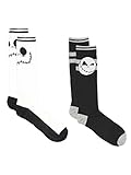 The Nightmare Before Christmas Teen Mens 2 pack Socks (10-13, Jack Skellington)