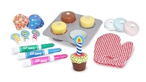Wooden Cupcakes