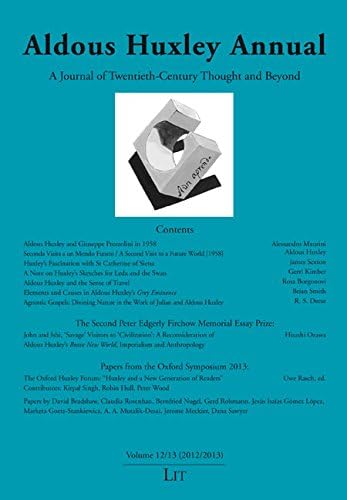 Aldous Huxley Annual: 12