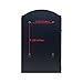 ALEKO USMB-05BK Elegant Wall Mounted Mail Box with Retrieval Door, 2 Keys and Bolts, Black