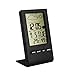 BENGOO Indoor Humidity Monitor Hygrometer Digital Thermometer Monitor Home Weather Station LCD Display Alarm Clock Calendar Function
