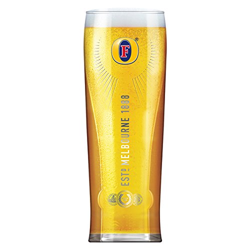 Fosters Official Lager Beer Glass Clear New Tall Design Pint 570ml 19