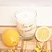 LUNA CANDLE CO. Natural Soy Wax Lemon Scented Jar Candle, Luxurious 11oz. Glass, Slow Burn, up to 110 Hours of Burn Time, Aromatherapy, Zesty Lemon Peel, Made in The USA- You are My Sunshinethumb 4