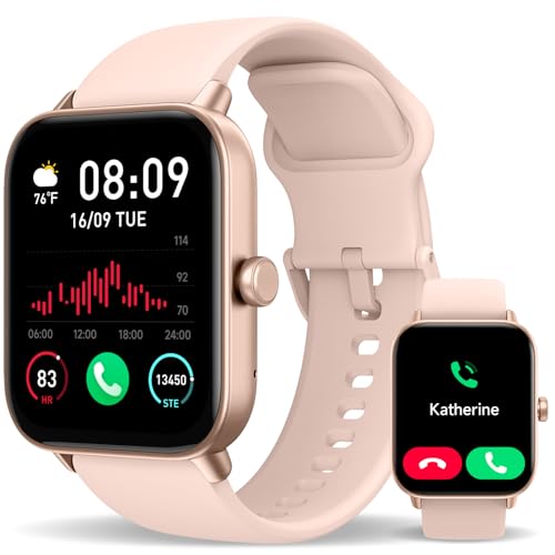 Photo 1 of Smart Watch for Women Men (Answer/Make Call) with Alexa Built-in, iPhone Android Compatible, Sleep and Activity Tracker Heart Rate Blood Oxygen Monitor 1.8" Touch Screen Bluetooth Watch