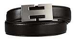Men's Slim Leather Ratchet Belt | 