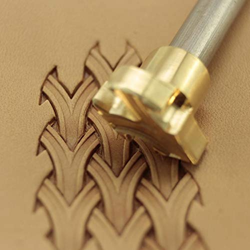 basketweave stamping leather
