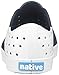 Native Shoes Unisex-Child Jefferson-K Slip-On, Jiffy Black/Shell White Block, 8 M US Toddler