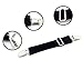 Adjustable Bed Sheet Corner Holders Elastic Grippers Suspenders Holder Straps Clips Fasteners, Mattress Cover Fasteners | Nickel Plated Clamps with Fabric Protector / Black, 1-Pack (4 pcs)