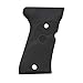 Hogue 93010 Beretta 92 Compact Rubber Grip Panels , Black