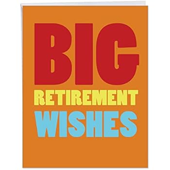 Unique 55 Farewell Card Jumbo