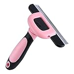Pet Grooming Brush, PYRUS Comb Shedding Self Cleaning Rake Trimming Tool for Dog and Cat