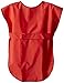 School Smart - 86520 Vinyl Art Smock Apron, 22 x 16 Inches, Red