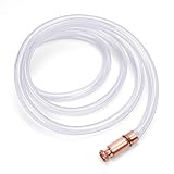 HORUSDY Gas Siphon 10FT Multi-Purpose Super Easy Siphon Pump,3/4" Valve Virgin Grade Tubing Safe