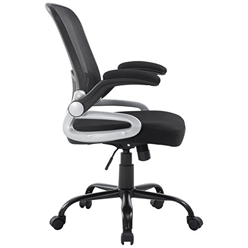 Poly and Bark Hargrove Office Chair in Mesh, Black - Thumbnail 3