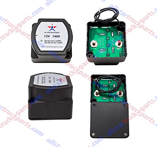 image for [ALL STAR TRUCK PARTS] 12V 140 Amp Dual Battery Smart Isolator - VSR -