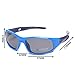 Sports Style Polarized Sunglasses Rubber Flexible Frame UV400 For Boys Girls (Blue&Dark Blue, black)