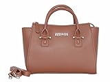 Kenneth Cole Reaction KN1550 Magnolia Handbag Top Handle Messenger Crossbody Shoulder Bag (EARTH)