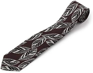 Amazon タケオキクチ ネクタイ リーフ柄 ネクタイ メンズ ダークブラウン 043 00 ネクタイ 通販