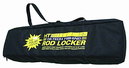 UPC 029333005131, HT Enterprise RL-2 Rod Combo Locker Holds 2 Combos with Lure Pouch, Black