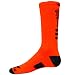 Red Lion Stinger 2 Lacrosse Printed Crew Sports Socks (Neon Orange/Black-Medium)