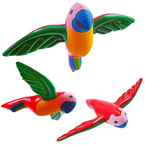 flying parrot toy