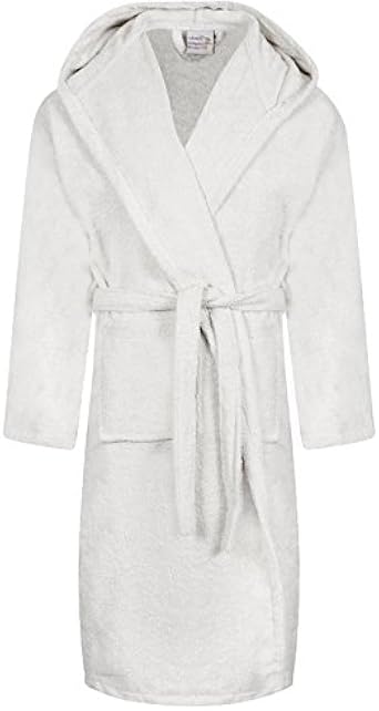 egyptian cotton hooded bathrobe
