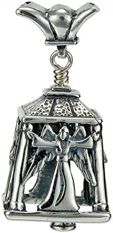 Angel Bell Pendant in Sterling Silver a Unique Gift for Someone Special