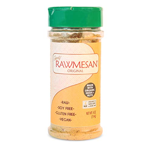 Gopal’s Original Rawmesan (Parmesan Cheese Alternative), Vegan and Organic Nutritional Yeast Seasoning – 4 Ounces | Keto, Paleo, and Whole 30 Friendly