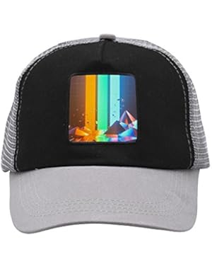 Unisex Colorful Lights Adjustable Classic Hiphop Hat Baseball Cap Snapback Dad Hat