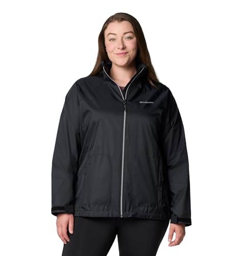 Columbia Womens Switchback IV Rain Jacket Black