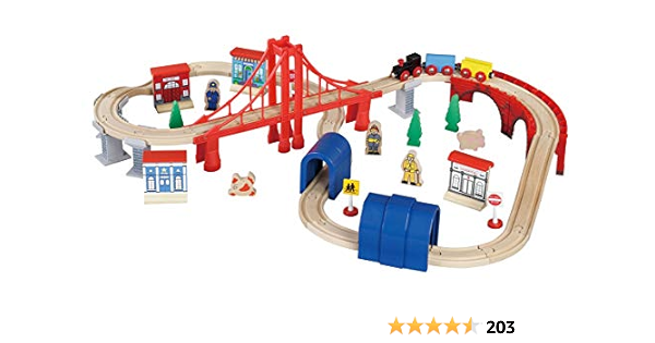 carousel train set 60 piece