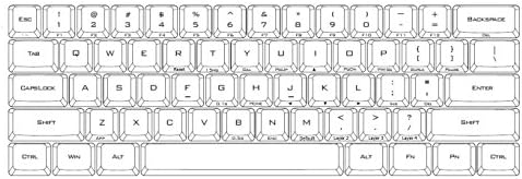 Amazon Com Vortexgear Pok3r 60 Ultra Compact Mechanical Gaming Keyboard Kbc Poker 3 61 Keys Pbt Laser Etched Keycaps Pc Mac Linux Programmable Metal Casing Linear Cherry Mx Red Black Computers Accessories