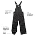 Arctic Quest Childrens Water Resistant Ski Snow Bib Black 7/8
