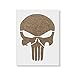 Punisher Skull Stencil - Skull Stencil, Army Stickers, Gun Stencils, Skull Stencils, The Punisher