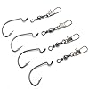 Isafish-101-pcs-Fishing-Lure-Kit-Combo-Including-Fish-Hooks-HardSoft-Bait-And-Other-Saltwater-Freshwater-Lures-for-Fishing-With-Tackle-Box-White