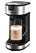 Single Serve Coffee Maker with Milk Frother, 2-Way Coffee Machine for K-Cup Pods & Ground Coffee, Brew and Froth for Cappuccino and Latte, with 20 oz Glass Frothing Mug by Sboly