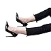LOVIRS Womens Pointed Toe High Heel Slip On Stiletto Pumps Wedding Party Basic Shoes