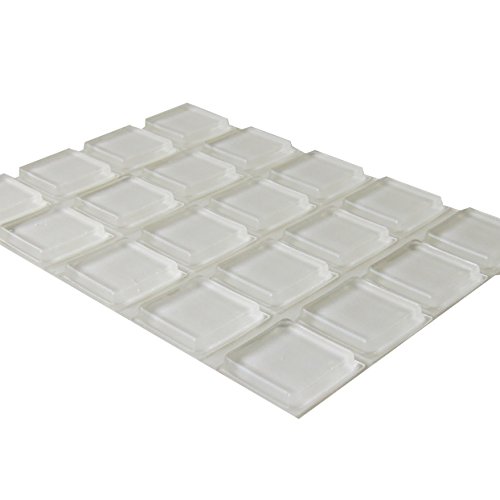 Rubber Bumpers Self Adhesive Large Rubber Pads for Cutting Board Feet