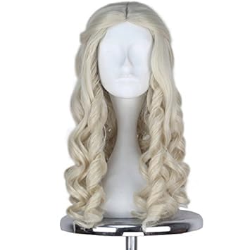 Amazon Com Miss U Hair Alice White Queen Wig Women Girl S Long
