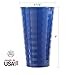 Splash 20-ounce Unbreakable Plastic Tumblers | set of 12 Blue