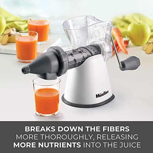 Mueller Masticating SlowJuicer forCelery, Wheatgrass, Kale, Spinach