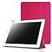 Acer Iconia One 10 B3-A20 case, Pasonomi® Ultra Slim Lightweight PU Leather Folio Case Stand Cover for Acer Iconia One 10 B3-A20 10-Inch Tablet (Hot Pink)
