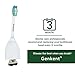 Genkent Replacement Toothbrush Heads for Philips Sonicare E-Series HX7022/66, fits Advance, Elite, Essence and Xtreme Clean Sonicare Brush Handles,6 Pack