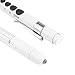 Kimilar 2 Pieces Nurse Penlight LED Medical Pen Light with Pupil Gauge for Nurses Students Doctors Stethoscope Healthcare with 4 Pieces Durable AAA Batteries, White Light