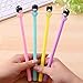 SENCOO 24 pcs Cute Cartoon Gel Black Ink Pens Assorted Style Writing Pens for Birthday Present School Prize Student Fun Girl Pens