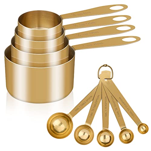 GuDoQi Measuring Cups and Spoons Set of